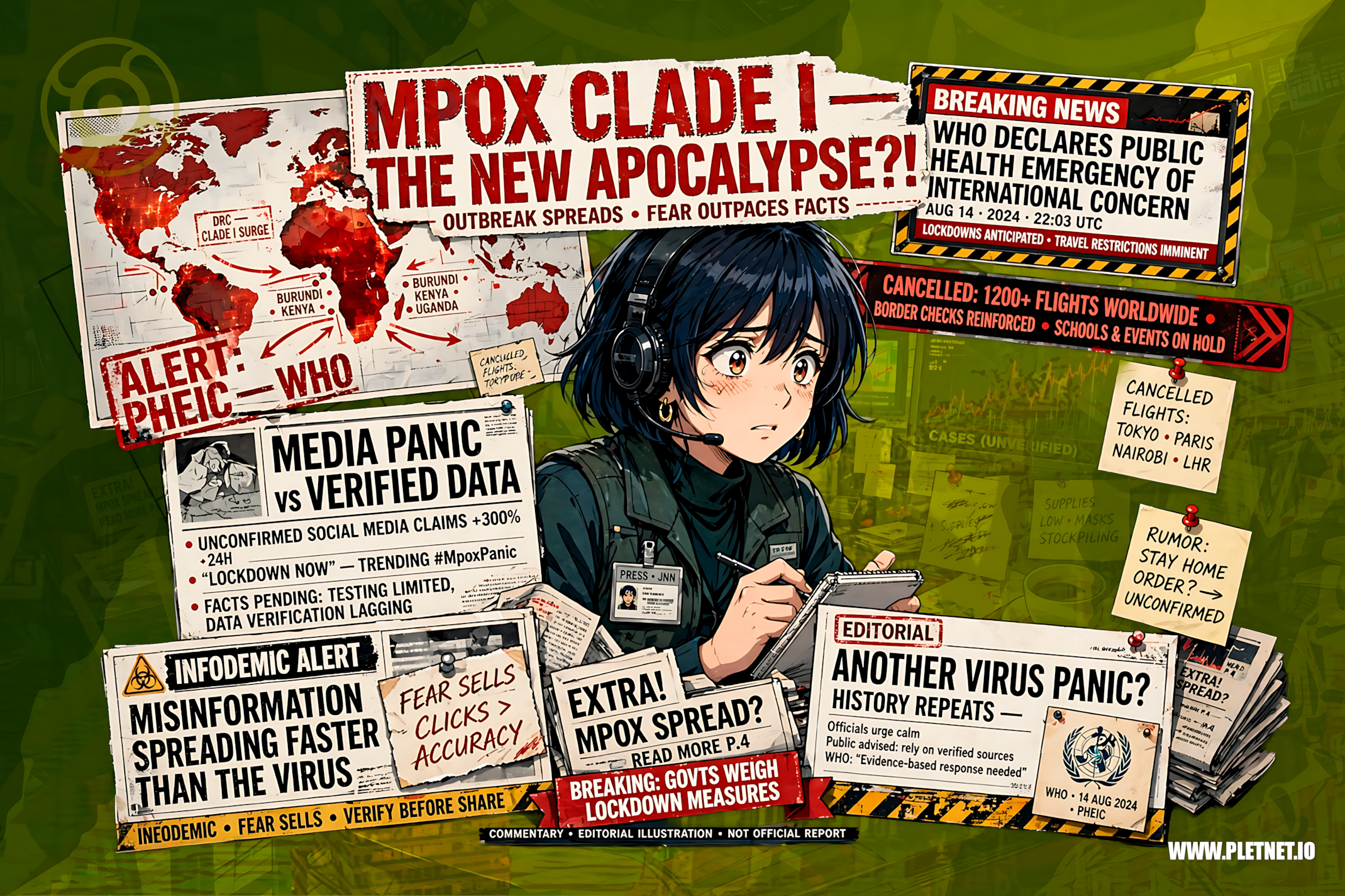 ¿Y qué tal si… el Mpox Clado I fue, en realidad, un Apocalipsis inventado?
