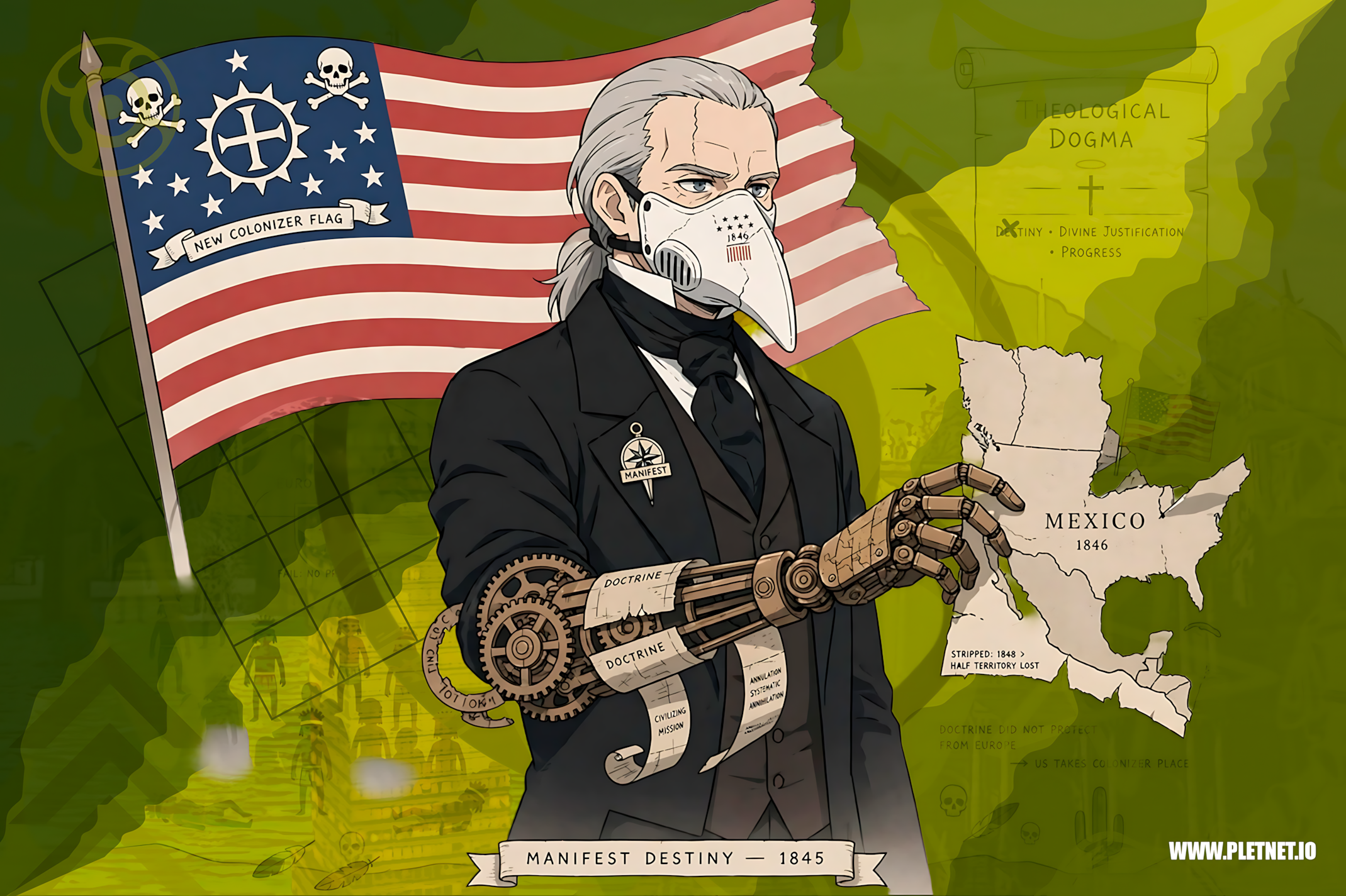 El Intercambio: DOCTRINA MONROE – EL ‘GRAN GARROTE’ QUE TOCÓ LA MÚSICA DE LA SUMISIÓN
